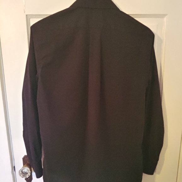 George long sleeve black button down - Picture 2 of 3
